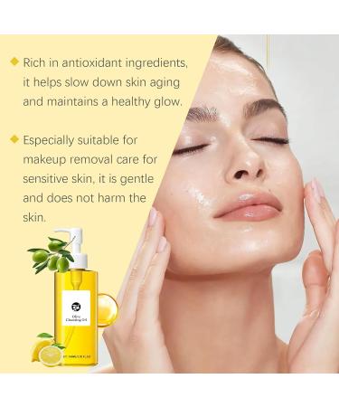  Utapossin Facial Cleansing Oil Delicate and Light with Olive Extract - Daily Makeup Removal - Gently cleanses the face and removes eye and lip makeup - Buy Online on GoSupps.com