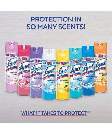Lysol Disinfectant Spray To Go Crisp Linen 1oz (Pack of 6) - Travel Size Disinfection - Buy Online on GoSupps.com