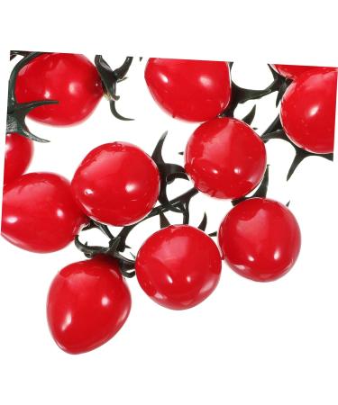 Abaodam 5pcs String Simulated Cherry Tomatoes Fake Cherries Lifelike Mini Tomatoes Fake Grapes Faux Cypress Garland Plastic Fruit Decor Mini Artificial Fruit Child Plant Fake Food Pvc Redx5pcs 18X16CMx5pcs - Buy Online on GoSupps.com