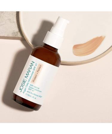 Josie Maran Argan Daily Moisturizer SPF 47 - Lightweight Non-Greasy Sunscreen | Chemical-Free Protection from Sun Damage (60ml/2.0oz) - Buy Online on GoSupps.com
