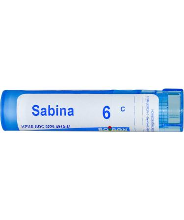 Sabina 6C - Homeopathic Medicine for Heavy Menstruation (80 Pellets)