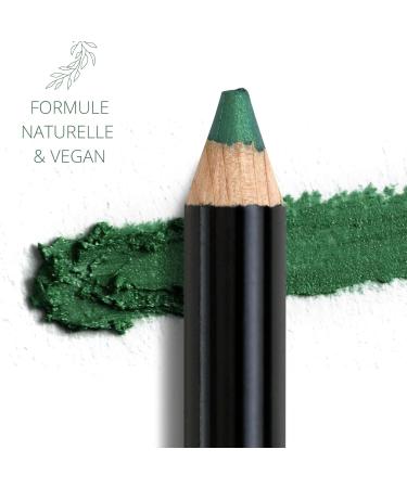 ALL TIGERS - Vegan Eyeshadow - Highly Pigmented - Natural Ingredients - Green Shade "Foresee your success" 305 - 3 in 1 Eye Pencil - Long Lasting - Cruelty-free - Buy Online on GoSupps.com
