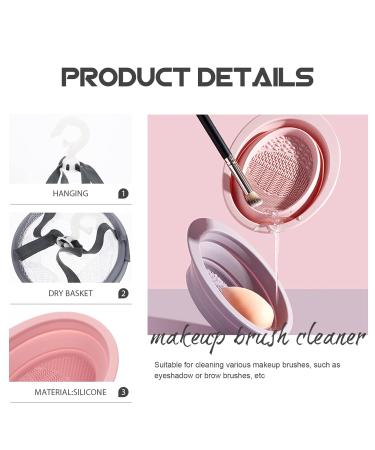 Buy Minkissy Makeup Brush Cleaning Set Silicone Mats Folding Hangers & Beauty Egg Washer for Flawless Makeup | International Shipping Available - Buy Online on GoSupps.com
