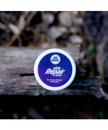 ASS MAGIC Skin Repair Cream for Athletes - Fast Healing for Chafing Blisters & Sunburn | Soothes Irritated Skin | Contains Panthenol Glycerine & Colloidal Oat for Rapid Recovery - Buy Online on GoSupps.com