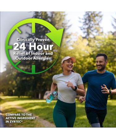 Camber Cetirizine HCI 10mg Tablets 24-Hour Allergy Relief Allergy Medication - 100 Count - Buy Online on GoSupps.com