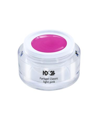 Uv Led Color Gel - Gel Classic Light Pink - Pink Color - Studio Quality - Made in Germany - 5ml