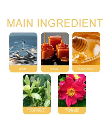 Eau de Parfum Spray Perfume Spray Light Fragrance Fresh Women Perfume Body Oil Caramel Cascade Perfume 30ML - Buy Online on GoSupps.com