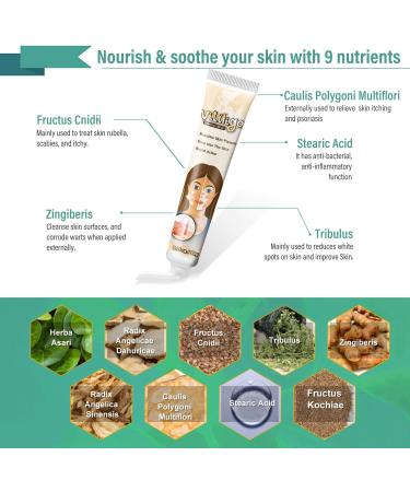 Natural Vitiligo Treatment Cream - Improve Skin Pigmentation & Reduce White Spots | Works on All Skin Types - Buy Online on GoSupps.com