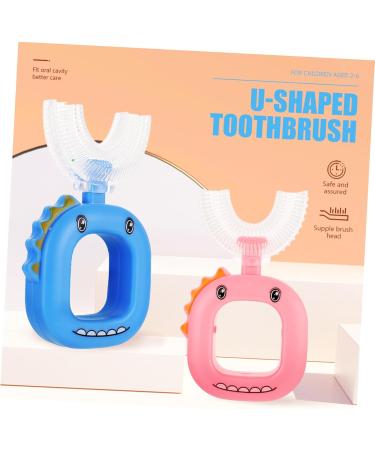 Clispeed 8 STK U-Shaped Silicone Toothbrush for Kids | Adorable & Portable Children's Oral Care Tools - Buy Now! - Buy Online on GoSupps.com