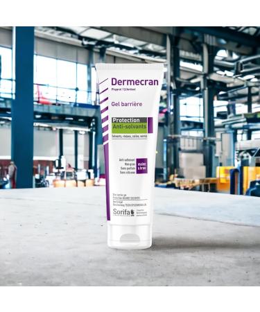 Sorifa Laboratory 6 pieces dermscreen barrier gel protection against oxidants solvents resin glue varnish hands face body high tolerance formula perfumefree tube 125 ml - Buy Online on GoSupps.com