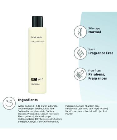 PCA SKIN Gentle Foaming Face Wash - Hydrating Cleanser for Sensitive Skin - 7 oz Bottle - Buy Online on GoSupps.com