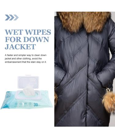 Angoily Stain Remover for Clothes: Instant Stain Remover Wipes Cleaning Wipes Clothes Dry Cleaner Wipes Wet Tissue for down Jacket Leather Cleaning Furniture Shoes 30pcs - Buy Online on GoSupps.com
