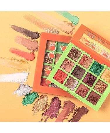 LOVELY. Peaches And Cream Eyeshadow Palette - Eyeshadows Palette - Buy Online on GoSupps.com