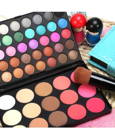 Filfeel 40 Colors Eyeshadow Palette & 15 Colors Concealer Set | Highly Pigmented Makeup Kit for Stunning Eye Looks - Buy Online on GoSupps.com