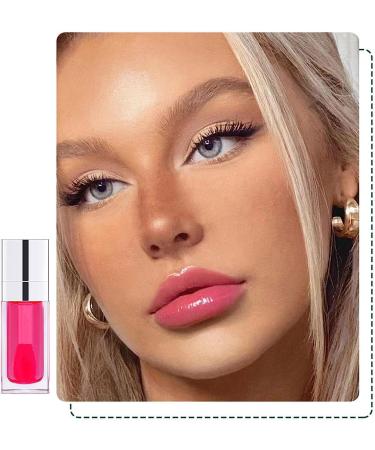 Cherry Hydrating Lip Oil - Non-Sticky Plumping Gloss & Tinted Balm for Long-Lasting Lip Care | Prevents Lines and Dryness - Buy Online on GoSupps.com