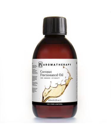 n2 Aromatherapy Coconut Oil Liquid - 250 ml - Split Coconut for Hair and Body, Massage