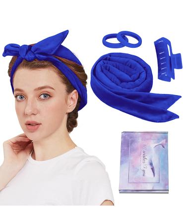 Heatless Curling Rod Headband Upgraded 60 "Long Heatless Curls Soft Hair Curlers To Sleep In Hair Rollers No Heat Curls (Dark Braun)