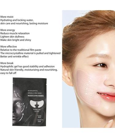 LIZEALUCKY 5 Pack Nasolabial Fold Patch 4D Moisturizing Firming Skin Facial Wrinkle Patches for Man Woman Cheek Wrinkle Patch for Young Look - Buy Online on GoSupps.com