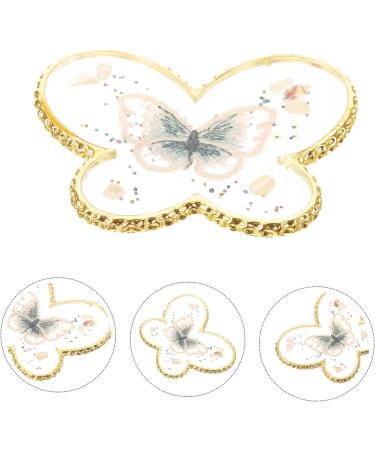 Tool Gel Nail Polish Nail Oil Nail Color Mixing Palette Nails Polish Palette Manicure Color Mixing Palette Nail Painting Palette Nail Display Pallet Resin Nail Art Painted 6.9x5.6cm Golden - Buy Online on GoSupps.com