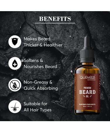 Best Deal Beard Oil Conditioner - All Natural Sandalwood Scent | 5 Essential Oils for Soft Strong Beards & Itch-Free Growth | 35ml - Shop Now - Buy Online on GoSupps.com