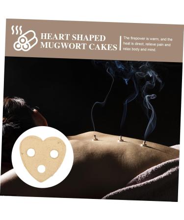 Homsfou 20 STK AI Cake Moxa Sticks for Moxibustion | Heart-Shaped Acupuncture Care Tool | Dropshipping Internationally - Buy Online on GoSupps.com