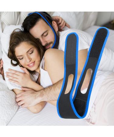 Anti Snoring Chin Strap Snoring Solution Anti Snoring Devices Effective Stop Snoring Chin Strap for Men Women Adjustable Snore Reduction Chin Straps Snore Stopper Advanced Sleep Aids for Better Sleep
