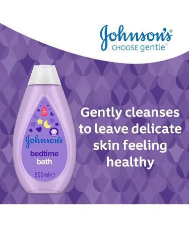 Johnson's Baby Bedtime Bath 500ml - Gentle & Calming Infant Bath Formula - Buy Online on GoSupps.com