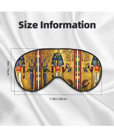 Ancient Egypt Tribe Series Double-Sided Eye Mask for Quality Sleep | Soft & Light Blocking International Shipping - Buy Online on GoSupps.com