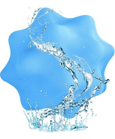 Buy Print Massage Balls | Yoga Roller Balls for Muscle Tension & Plantar Fasciitis Relief | Myofascial & Foot Reflex Zone Massage Device - Blue - Buy Online on GoSupps.com