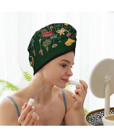 Hair Towel Wrap - Quick Drying Turban with Button | Perfect Holiday Gift for Faster Hair Drying - Buy Online on GoSupps.com