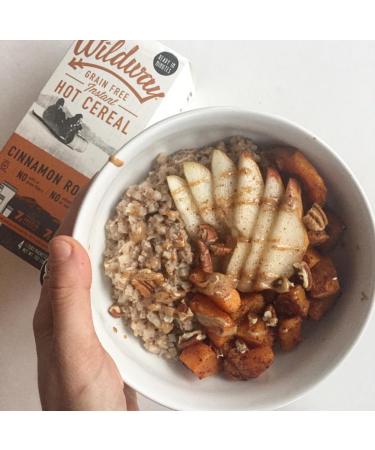 Wildway Keto Vegan Grain-Free Instant Hot Cereal | Variety Pack - 4 Flavors - Buy Online on GoSupps.com