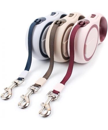 Hycyyfc Roller Linen Dog Leash 3m/5m - Adjustable Comfortable Handle for Small & Large Dogs - Robust Training Line in Purple - Buy Online on GoSupps.com
