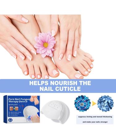 Pack of 2 Nail Care Device Therapy Nail Fungus Laser Therapy The Revolutionary and Highly Effective Light Therapy for Treating Toenail Diseases Cleaning and Care of Nails - Buy Online on GoSupps.com