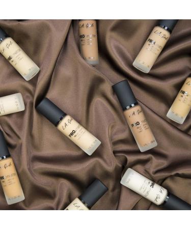 L.A. Girl Pro Matte Foundation in Bisque GLM672 - Long-Lasting Full Coverage Formula - Buy Online on GoSupps.com