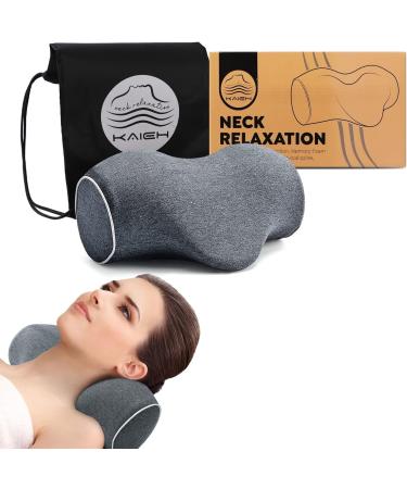 Kaieh Neck Stretcher - Memory Foam Cervical Neck Traction Pillow for Pain Relief and Support - Buy Online on GoSupps.com