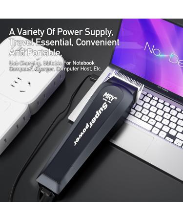 MRY Cordless Hair Clippers - Rechargeable LCD Display for Men & Women | Professional Hair Cutting Kit with Guide Combs - Buy Online on GoSupps.com
