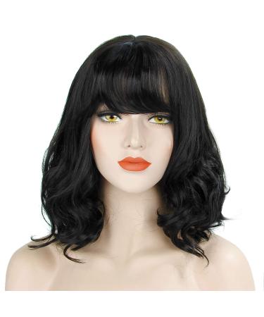 Buy Discoball Women Wig - Short Curly Bob Wig for Cosplay & Parties | Black International Shipping Available - Buy Online on GoSupps.com