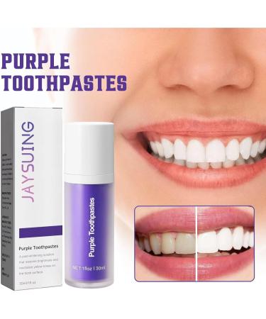 Purple Toothpaste for Teeth Whitening | V34 Colour Corrector | Boost Your Smile & Remove Stains - Buy Online on GoSupps.com