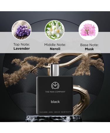 Th.e M.an Company Fresh Black Edt Perfume For Men - 100Ml | Premium Long-Lasting Fragrance Body Spray | Gift For Him - Buy Online on GoSupps.com