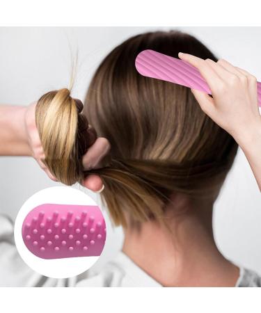 Silicone Slap Hair Comb Compact Detangling Silicone Slap Bracelet Comb Knot Versatile for Salon (Purple) - Buy Online on GoSupps.com