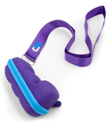 Asthma Inhaler Case with Lanyard and Carabiner Clip - Fits Standard and New Albuterol Inhaler Devices up to 4 Inches - Includes Asthma Case Only - Buy Online on GoSupps.com