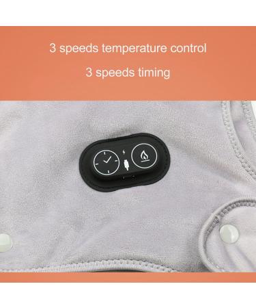 Buy A258 Electric Heating Pillow for Neck & Shoulder | 3 Temperature Settings & Timer | Pain Relief Pad - International Shipping Available - Buy Online on GoSupps.com