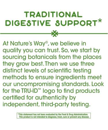 Nature's Way Yellow Dock Root 1000 mg - 100 Vegan Capsules for Digestive Health - Buy Online on GoSupps.com