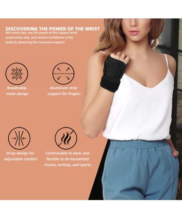 Thumb Splint & Wrist Brace for Tendonitis Arthritis Relief | Adjustable Wrist Support for Men & Women - Buy Online on GoSupps.com