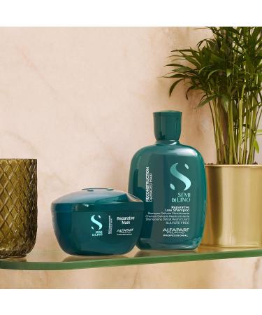 Alfaparf Milano Semi di Lino Reconstruction Set - Sulfate Free Shampoo & Mask for Damaged Hair - Buy Online on GoSupps.com