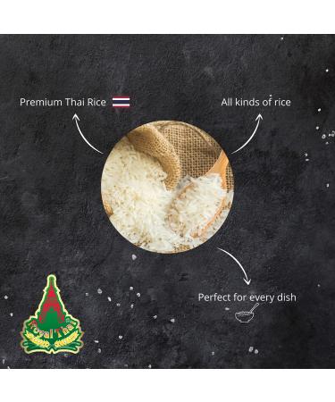 Royal Thai Rice - Long Grain Jasmine Fragrant Rice 4.5 KG | Premium Quality International Shipping - Buy Online on GoSupps.com