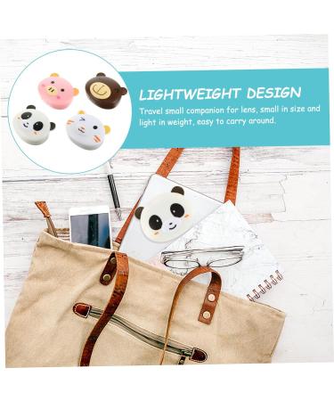 Healeved 8 STK Contact Lens Travel Set - Organizer Case Care Container Tweezers & Bracket | Perfect for Eye Lens Storage - Buy Online on GoSupps.com