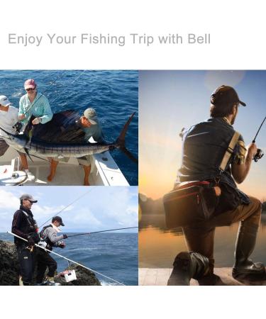 Dogxiong 20 Pcs Fishing Rod Alarm Bells - Fish Bite Alert Indicators with Dual Bells for Night Fishing - Buy Online on GoSupps.com