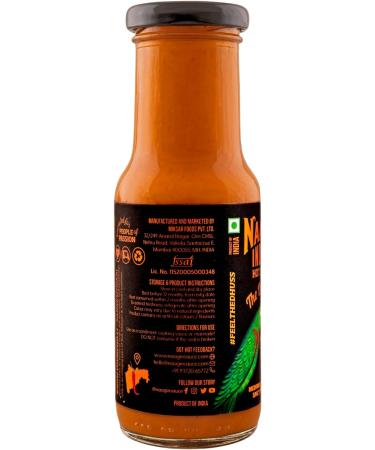 NAAGIN Indian Hot Sauce The Original (230g 8.11 oz) | Classic Hot & Sweet Sauce | Medium Spicy | Instant Taste Upgrade | 100% Vegan | No Artificial Colour & Flavours | Made in India - Buy Online on GoSupps.com