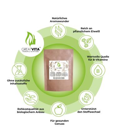 Organic Cocoa Nibs 400g | Raw Additive-Free Topping from Peru | GreatVita - Buy Online on GoSupps.com